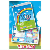 ANGEL BLUE Profile Book & Exchange Notebook mamebon [5.Blue Sky]