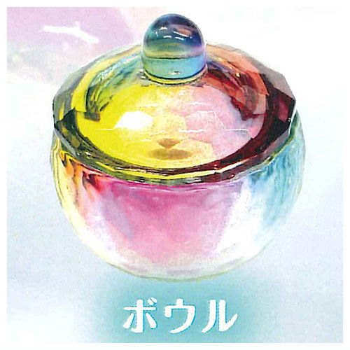 Rainbow-coloured glass mini-case Part.2 [6.Bowl]