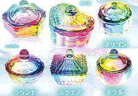 Rainbow-coloured glass mini-case Part.2 [All 6 type set (Full Complete)]