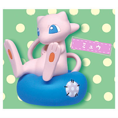 Pokemon Ouchide! Relax cushion mascot [4.Mew]