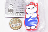 mofusand x Sanrio Characters Special Rubber Mascot [1.Hello Kitty x mofusand]
