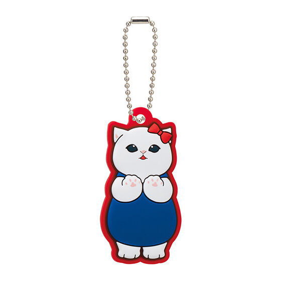 mofusand x Sanrio Characters Special Rubber Mascot [1.Hello Kitty x mofusand]