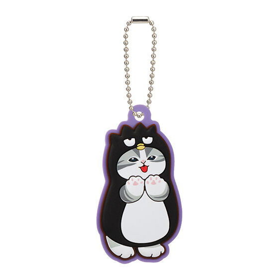 mofusand x Sanrio Characters Special Rubber Mascot [3.Bad Badtzmaru x mofusand]