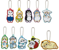 mofusand x Sanrio Characters Special Rubber Mascot [All 10 type set(Full Complete)]