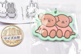 Miffy mejirushi rubber charm [4.Barbara & Boris]