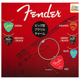 Fender pick type acrylic charm [All 6 type set(Full Complete)]