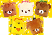 Rilakkuma fuwafuwa face kinchaku [All 5 type set(Full Complete)]