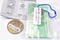 Sanrio Characters Colorful! Sauna Keychain [2.Hangyodon]