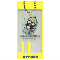 Sanrio Characters Colorful! Sauna Keychain [3.Bad Badtzmaru]