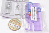 Sanrio Characters Colorful! Sauna Keychain [5.Tuxedo Sam]