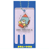 Sanrio Characters Colorful! Sauna Keychain [5.Tuxedo Sam]