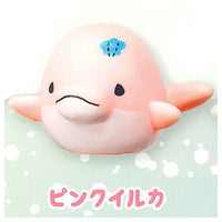 Miiruka Yuruiruka sofubi figure [2.Pink dolphin]