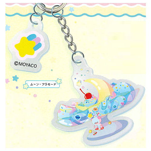 MOYACO Twin Acrylic Charm [1.Moon a la mode]