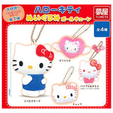 Hello Kitty Plush ball chain [All 4 type set(Full Complete)]