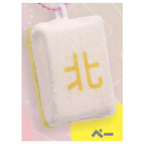 Cute mahjong mahjong tiles Plush toy vol.1 tsu-pai akahai [4.Pe-]