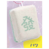 Cute mahjong mahjong tiles Plush toy vol.1 tsu-pai akahai [6.Hatsu]