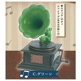 Real sound! Antique gramophone mascot vintage ver. [3.Green]