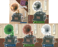 Real sound! Antique gramophone mascot vintage ver. [All 5 type set(Full Complete)]