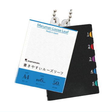 The Stationery Miniature Mascot Part.7 [5.Easy to write loose leaf & five chart]