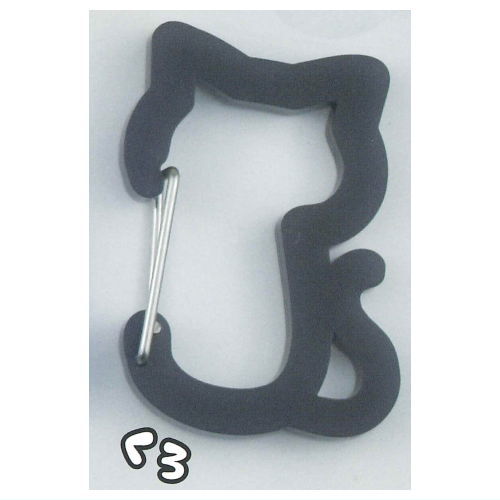 Nekochan Carabiner [5.Black]