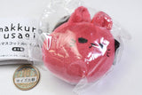 makkurousagi petit mascot plush toy Part.2 [3.Apple neko-san]