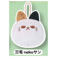 makkurousagi petit mascot plush toy Part.2 [4.Mike neko-san]