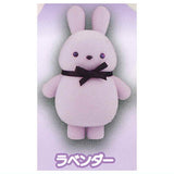 Kirakira Omeme nuinui sofubi flocky mascot [3.Lavender]