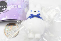 Kirakira Omeme nuinui sofubi flocky mascot [4.Milk White]