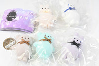 Kirakira Omeme nuinui sofubi flocky mascot [All 5 type set(Full Complete)]