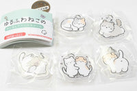 Yurufuwaneko Mejirushi Acrylic Charm [All 5 type set(Full Complete)]