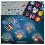 Kobutsu Wokashi Wire Key Ring [All 5 type set(Full Complete)]