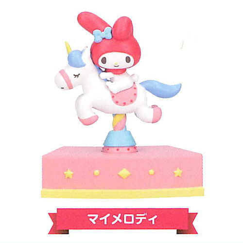 Shaky! Sanrio Characters Merry-go-round PINK [4.My Melody]
