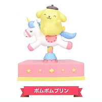 Shaky! Sanrio Characters Merry-go-round PINK [5.Pompompurin]