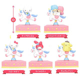 Shaky! Sanrio Characters Merry-go-round PINK [All 5 type set(Full Complete)]