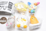 Sanrio Characters PETANCO mascot team yellow [All 5 type set(Full Complete)]