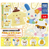 Sanrio Characters PETANCO mascot team yellow [All 5 type set(Full Complete)]