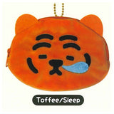 MUZIK TIGER Fuwafuwa Face Pouch [2.Toffee/Sleep]