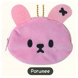 MUZIK TIGER Fuwafuwa Face Pouch [5.Porumee]