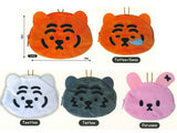 MUZIK TIGER Fuwafuwa Face Pouch [All 5 type set(Full Complete)]