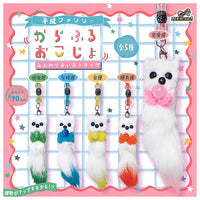 Heisei Fancy Colorful Okojo Funwari Uranai Strap [All 5 type set(Full Complete)]