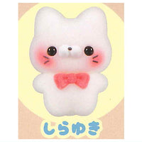 Sukuttotacchisan Fuafua Sofubi Mascot Nekosantacchi [3.Shirayuki]