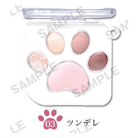 MilleFee Meow Paws Eyeshadow Palette miniature keychain [3.Tsundere]