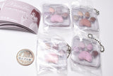 MilleFee Meow Paws Eyeshadow Palette miniature keychain [All 4 type set(Full Complete)]