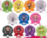 Colorful peach glitter hologram keychain [All 11 type set(Full Complete)]