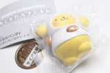 Sanrio Characters Otomodachi Kigurumi Figure [5.Pompompurin]