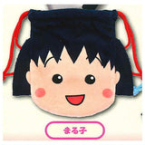 Chibi Maruko-chan Plush Kinchaku [1.Maruko]