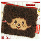 Monchhichi Mokomoko Square Pouch [1.Monchhichi-kun 1]