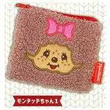 Monchhichi Mokomoko Square Pouch [2.Monchhichi-chan 1]