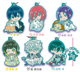 Deformed Rubber! Bluelock Constellation Keychain [All 6 type set(Full Complete)]