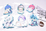 Deformed Rubber! Bluelock Constellation Keychain [All 6 type set(Full Complete)]